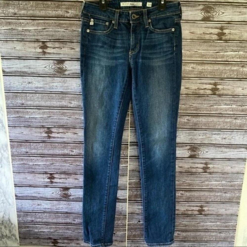 Big Star 1974 Women's Jealousy Skinny Jeans Size 26R Blue Denim Pockets